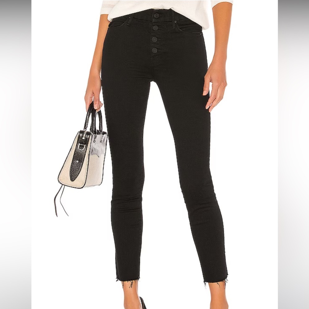 MOTHER The Pixie Ankle Fray in Not Guilty Size 23